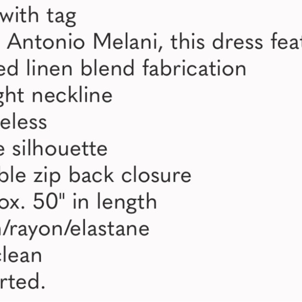 NWTAntonio Melani
Giulia Printed Linen Blend Straight Neck Sleeveless Maxi Dress - Picture 5 of 5